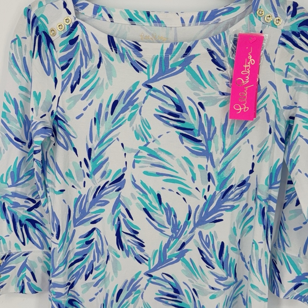 NWT Lilly Pulitzer UPF 50+ Sophie Dress Flock Together SIZE S - Picture 4 of 7
